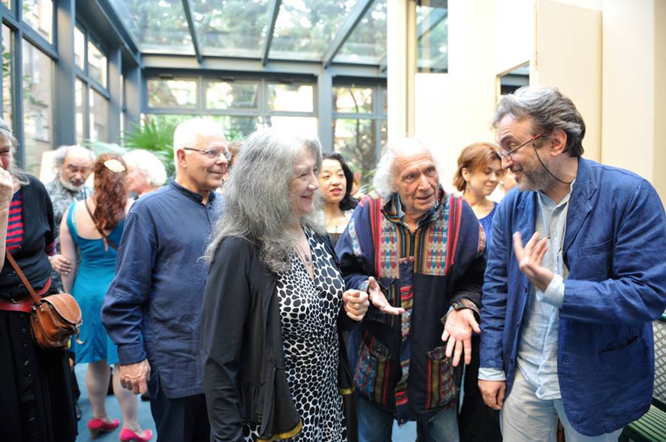 con Martha Argerich e Ivry Gitlis - Lugano Festival 2015