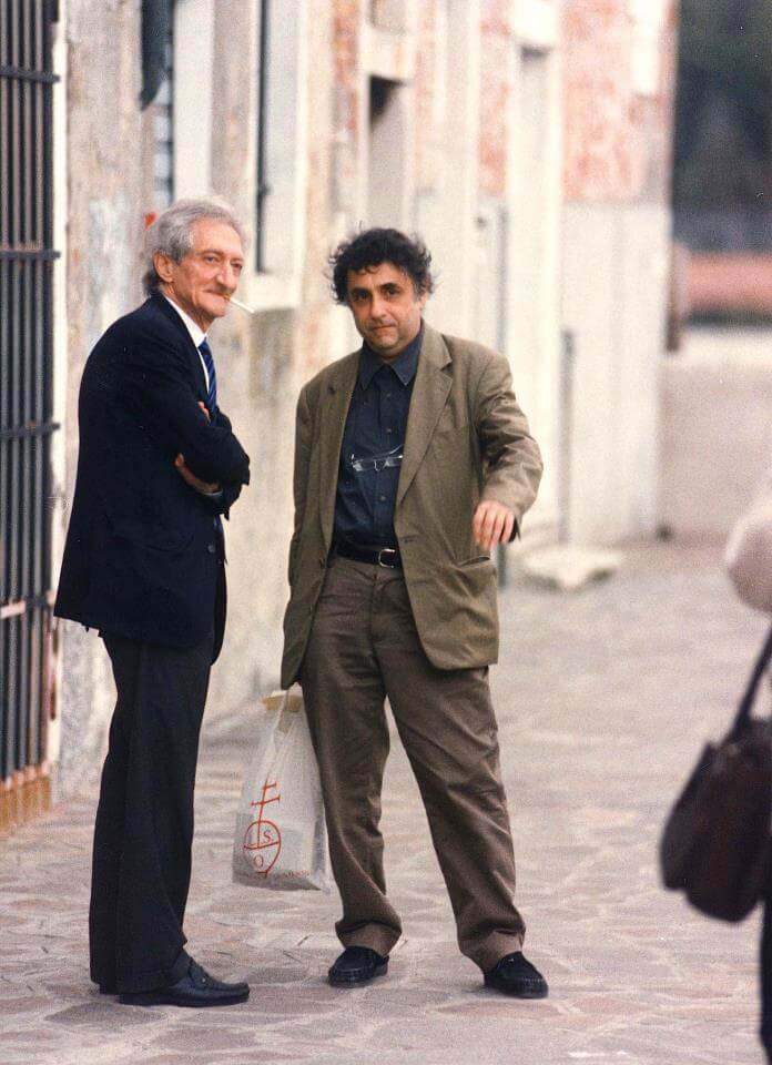 Edoardo Sanguineti e Giovanni Morelli
